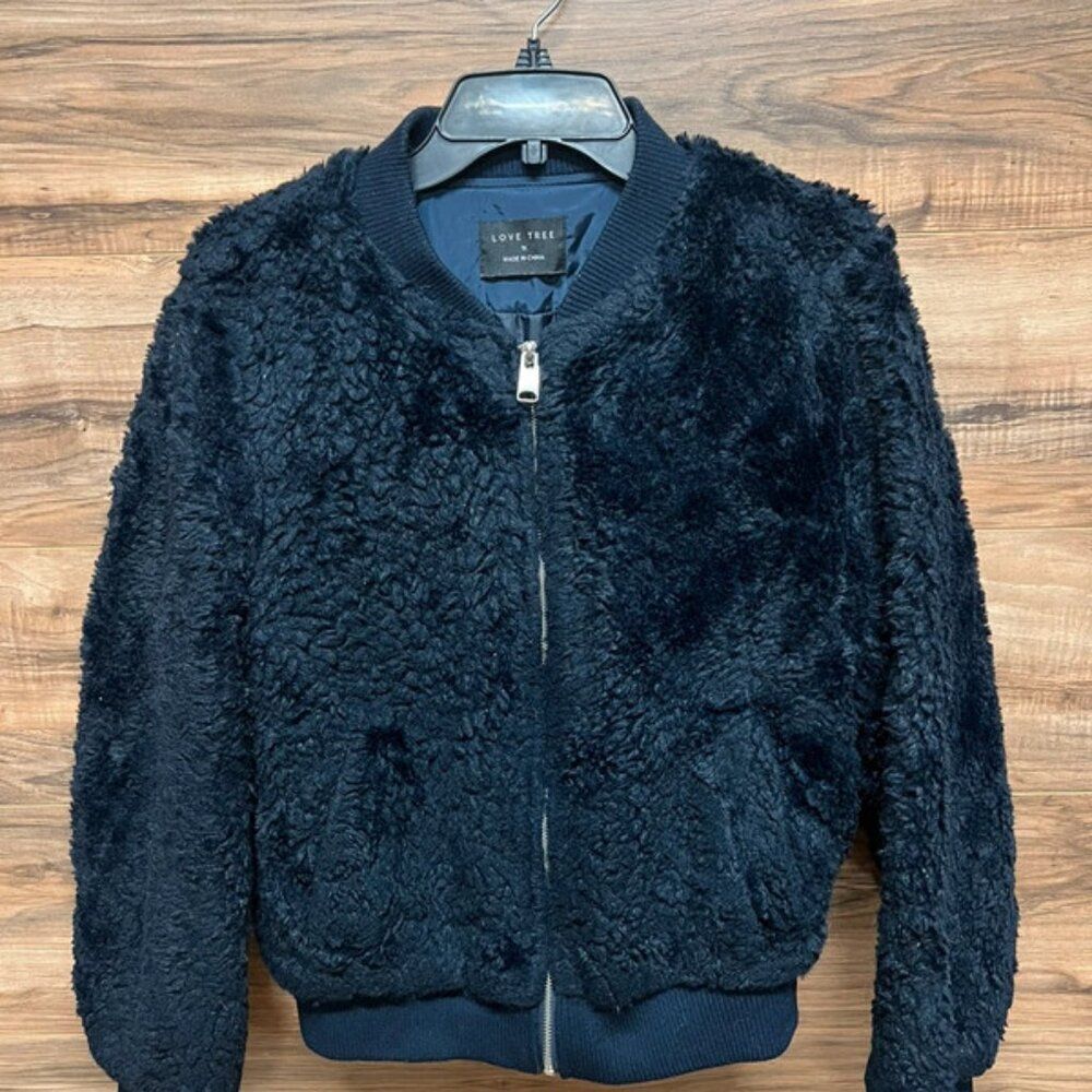 Love Tree 1X navy jacket